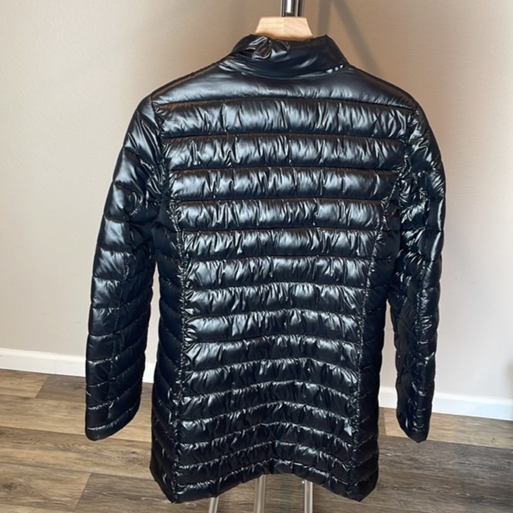 Aqua Mid Length Puffer Jacket - image 2